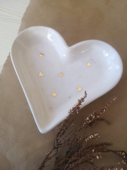 Prato Coração - golden