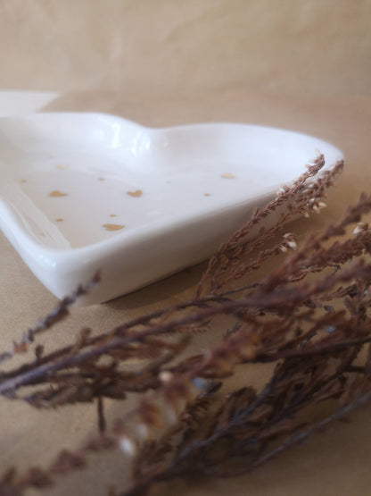 Prato Coração - golden